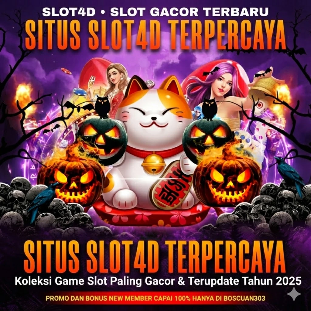 SLOT4D 💎 Link Gacor Slot 4D Terpercaya 2025 | Daftar Resmi Mudah Menang image 1